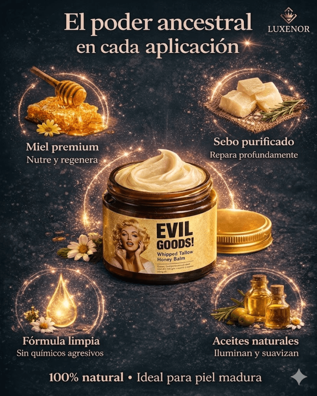 EVIL GOODS™ - Bálsamo de Nutrición Intensiva 🍯✨