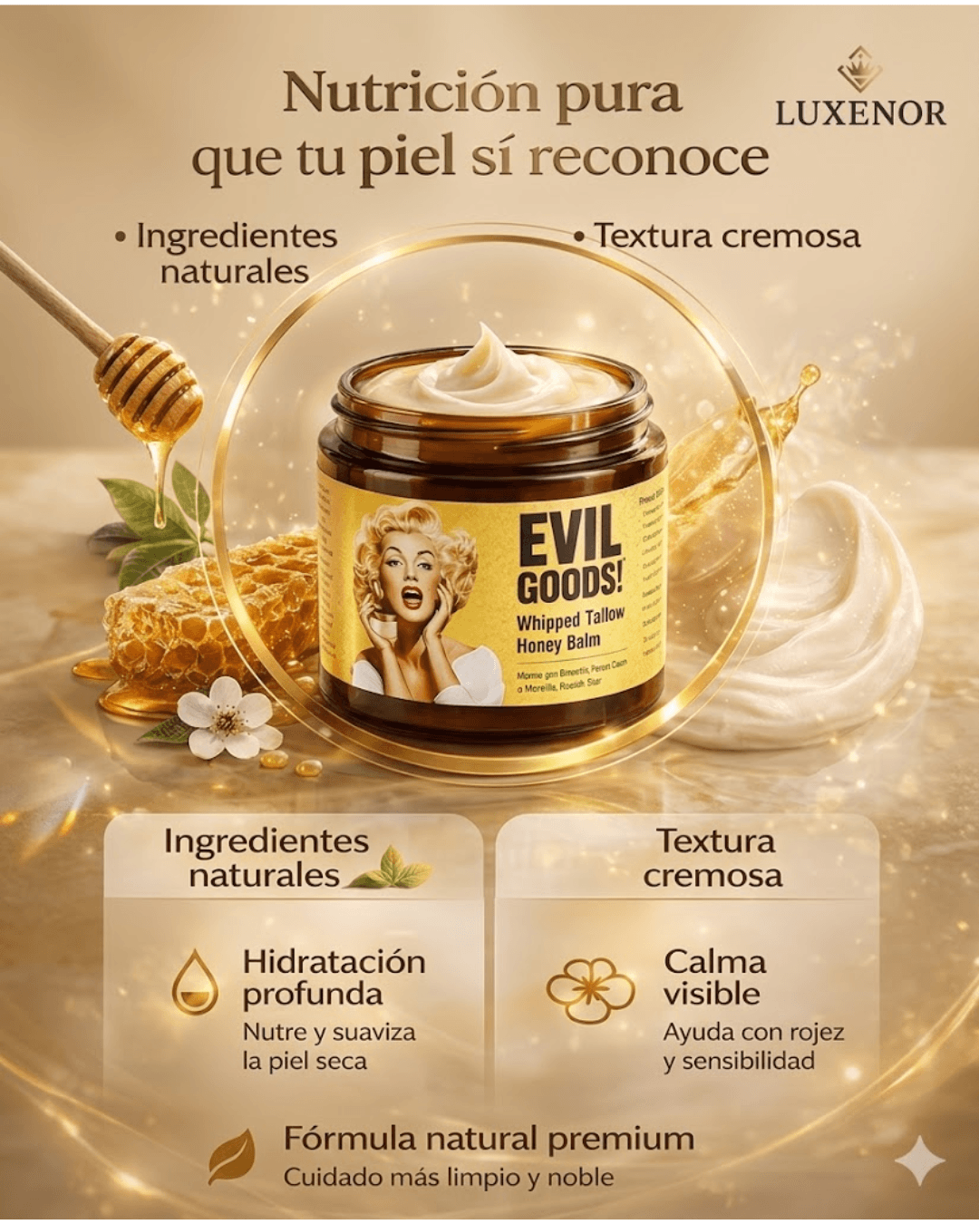 EVIL GOODS™ - Bálsamo de Nutrición Intensiva 🍯✨