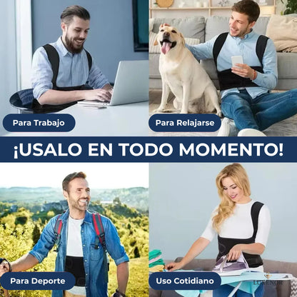 Chaleco Corrector De Postura Cruzado Wi