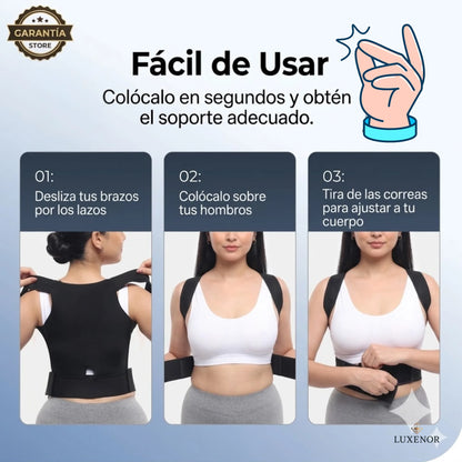 Chaleco Corrector De Postura Cruzado Wi